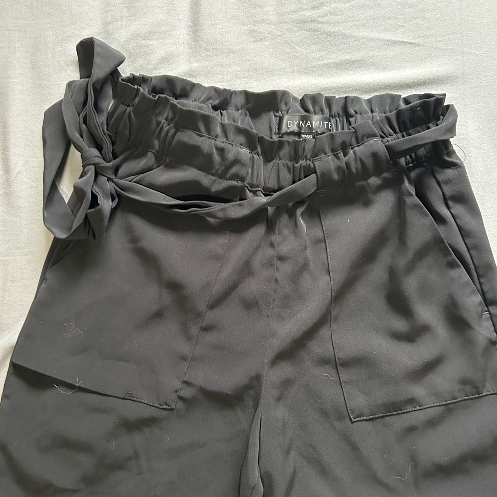Black Elegant Dynamite Pants - Picture 6 of 15